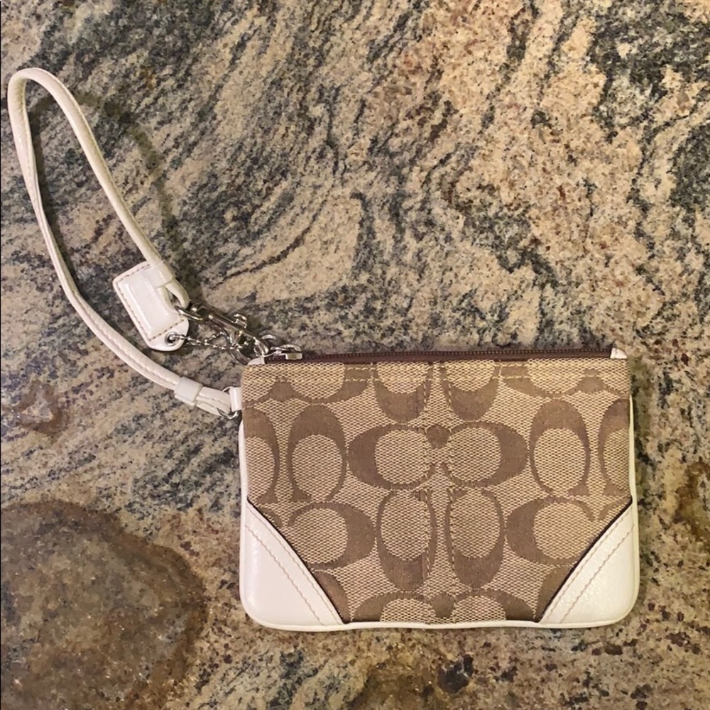 Coach wristlet